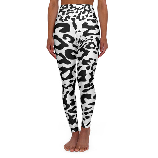 High Waisted Yoga Leggings (AOP)